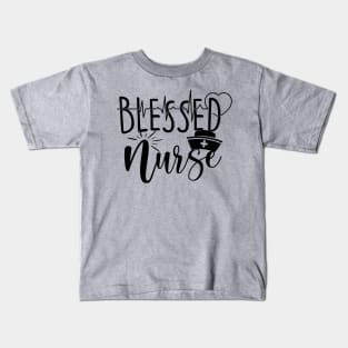 blessed nurse Kids T-Shirt